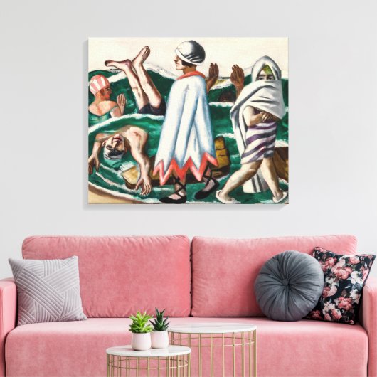 Toile Lido | Max Beckmann | (Insitu(Salon))