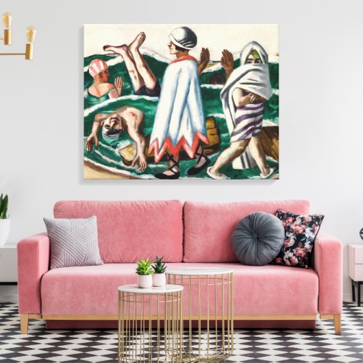 Toile Lido | Max Beckmann | (Insitu(Salon))