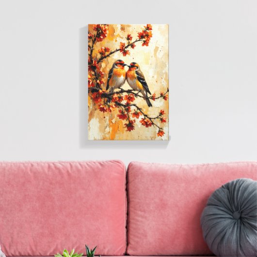 Toile lienzo aves (Insitu(Salon))