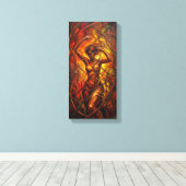 Toile lienzo decorativo (Insitu (Plancher de Bois))