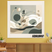Toile Lienzo Minimal Equilibrio y Naturaleza (Insitu(Salon))