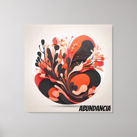 Toile Lienzo Tropical Abundancia y Naturaleza (Recto)