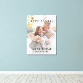 Toile Lienzo Welcome sign wedding modern text (Insitu (Plancher de Bois))