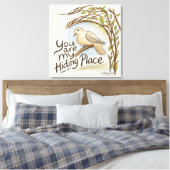 Toile Lieu Caché - Paix (Insitu(Chambre))