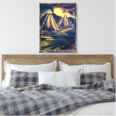 Toile Lieu De Repos, Pyramides (Insitu(Chambre))