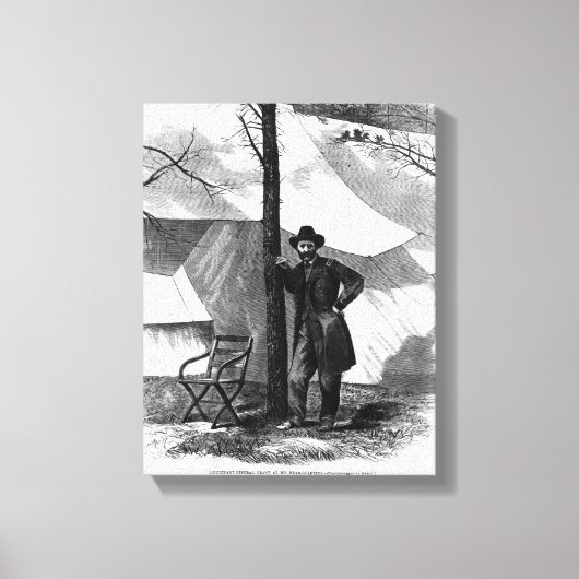 Toile Lieutenant-général Ulysses S. Grant (Recto)