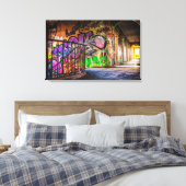 Toile Lieux perdus Bâtiments abandonnés Street Art (Insitu(Chambre))