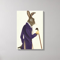 Lièvre En Manteau Violet