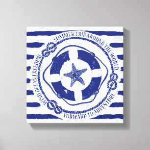 Toile Lifebuoy Et Starfish