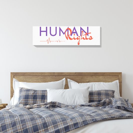 Toile Lifeline to Human Rights (Insitu(Chambre))