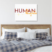 Toile Lifeline to Human Rights (Insitu(Chambre))