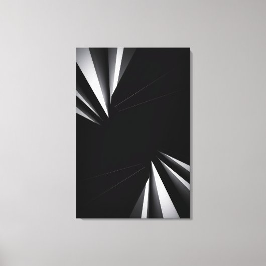 Toile Light Abyss Geometry (Recto)