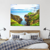 Toile Light Over the Edge – Fanad Head Lighthouse (Insitu(Chambre))
