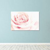 Toile Light Pink Rose Flower (Insitu (Plancher de Bois))