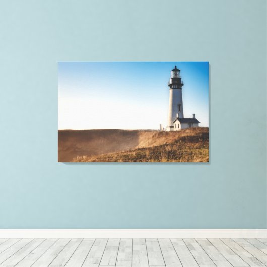 Toile Lighthouses | Yaquina Head Lighthouse (Insitu (Plancher de Bois))