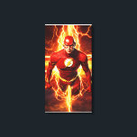 Toile Lightning Speed Superhero Canvas Poster – Red Spee<br><div class="desc">Bring electrifying energy to your space with this Lightning Speed Superhero Canvas Poster. Featuring a powerful red speedster surrounded by blazing lightning bolts, this dynamic artwork captures the intensity, strength, and unstoppable motion of a legendary fast hero. The dramatic red and gold tones combined with explosive lightning effects create a...</div>