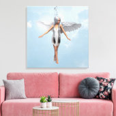 Toile Ligne blanche (Insitu(Salon))