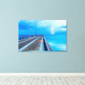 Toile Ligne de Navarre Beach (Insitu (Plancher de Bois))