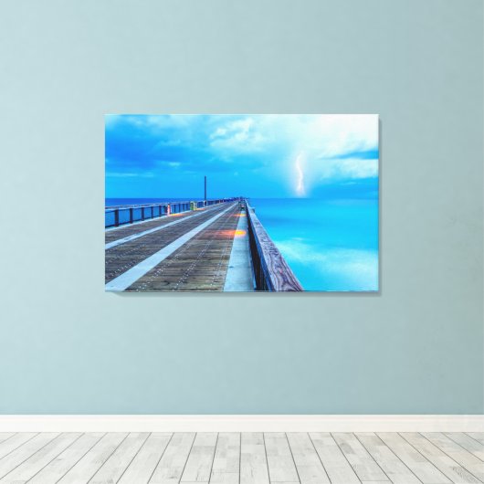 Toile Ligne de Navarre Beach (Insitu (Plancher de Bois))