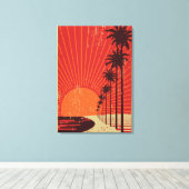 Toile Ligne de palmier (Insitu (Plancher de Bois))