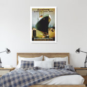 Toile Ligne Hambourg-Amerika (Insitu(Chambre))