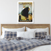 Toile Ligne Hambourg-Amerika (Insitu(Chambre))