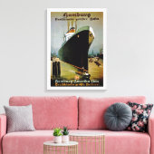 Toile Ligne Hambourg-Amerika (Insitu(Salon))