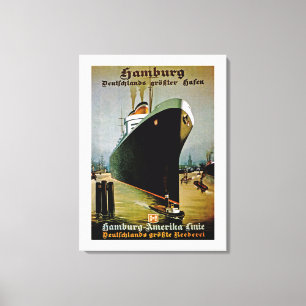 Toile Ligne Hambourg-Amerika