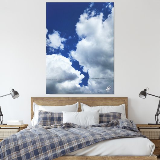 Toile Ligne Sky (Insitu(Chambre))