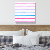 Toile Lignes colorées (Insitu(Chambre))