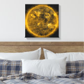 Toile Lignes de champ magnétique sur le Soleil (Insitu(Chambre))