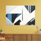 Toile Lignes d'infini (Insitu(Salon))
