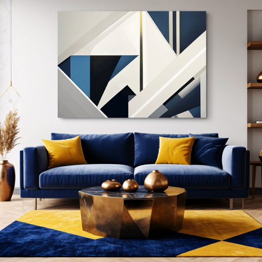 Toile Lignes d'infini