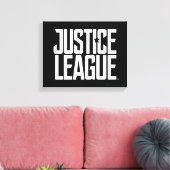 Toile Ligue de Justice | Logo de la Justice League (Insitu(Salon))