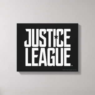 Toile Ligue de Justice   Logo de la Justice League