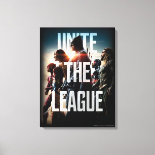 Toile Ligue de Justice Unissez La Ligue