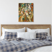 Toile Ligustri, points d'infini par Francis Picabia (Insitu(Chambre))