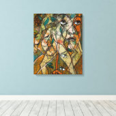 Toile Ligustri, points d'infini par Francis Picabia (Insitu (Plancher de Bois))