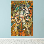 Toile Ligustri, points d'infini par Francis Picabia (Insitu (Plancher de Bois))