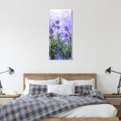 Toile Lilac Irises de Monet (Insitu(Chambre))