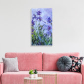 Toile Lilac Irises Monet (Insitu(Salon))