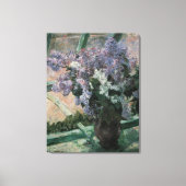 Toile Lilacs dans une fenêtre par Mary Cassatt, Art Vint (Recto)