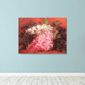 Toile Lilas rose de Vincent van Gogh, Nature morte aux f (Insitu (Plancher de Bois))