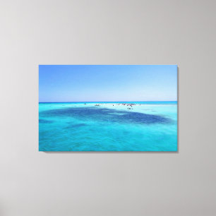 Toile L'île blanche en mer Rouge