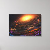 Toile L'île dans le vide (Recto)