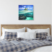 Toile L'île de Coral (Insitu(Chambre))