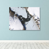 Toile L'île de glace (Insitu (Plancher de Bois))