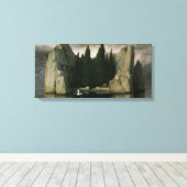 Toile L'île des morts par Arnold Bocklin, Symbolisme Art (Insitu (Plancher de Bois))
