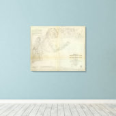 Toile L'île du capitaine E, W (Insitu (Plancher de Bois))