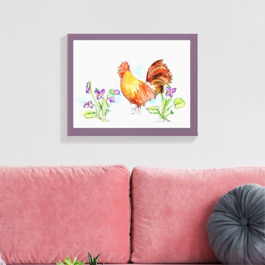 Toile L'île Rhode (Insitu(Salon))